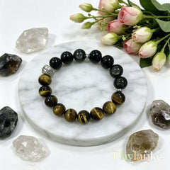 Guardian’s Gaze — Obsidian & Tiger’s Eye