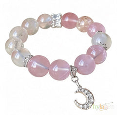 Love’s Carousel — Rose Quartz & Snowflake Quartz