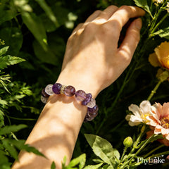 Ace Trinity — Amethyst, Purple Phantom Quartz & White Azeztulite