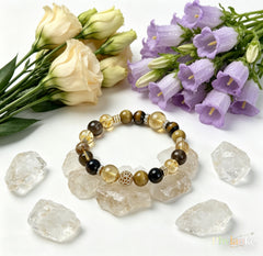 Fortune Keeper – Smoky Quartz, Citrine & Tiger’s Eye