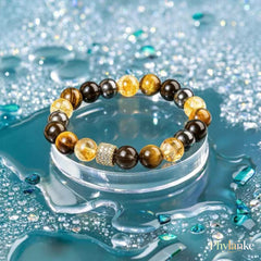 Fortune Keeper – Smoky Quartz, Citrine & Tiger’s Eye