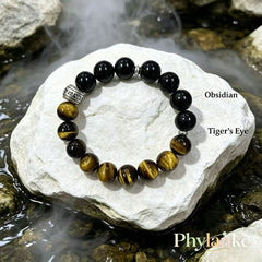 Guardian’s Gaze — Obsidian & Tiger’s Eye