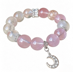 Love’s Carouse — Rose Quartz Bracelet for Self Love & Meaningful Connections
