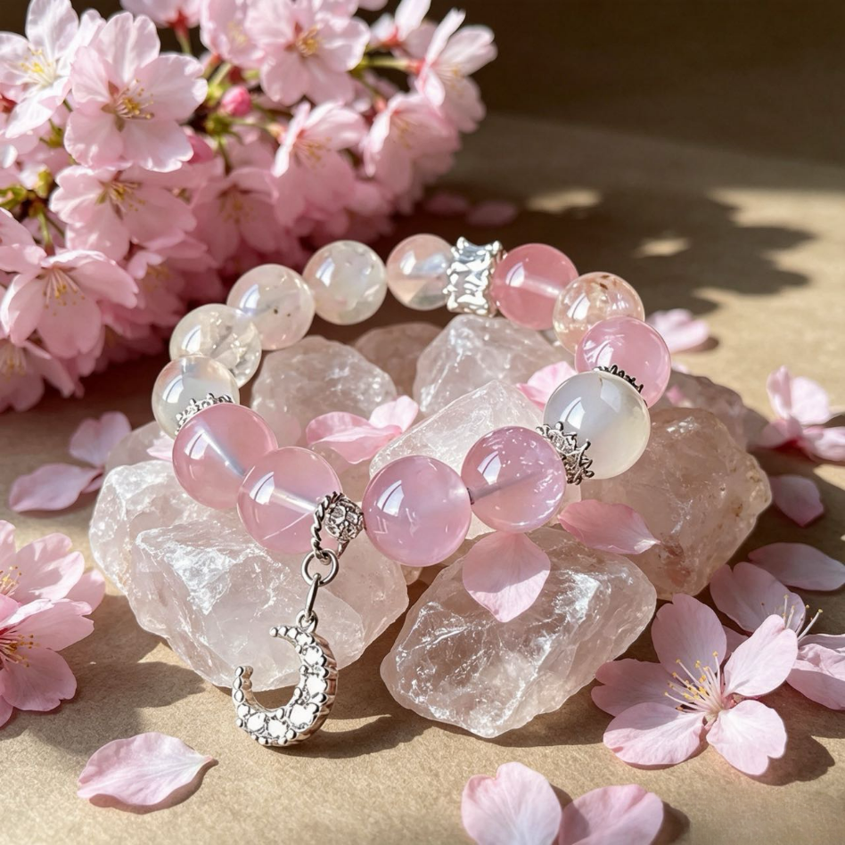 Love’s Carouse — Rose Quartz Bracelet for Self Love & Meaningful Connections