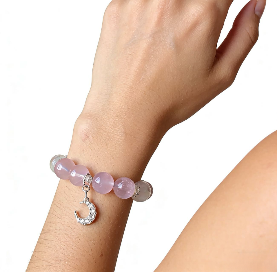 Love’s Carouse — Rose Quartz Bracelet for Self Love & Meaningful Connections