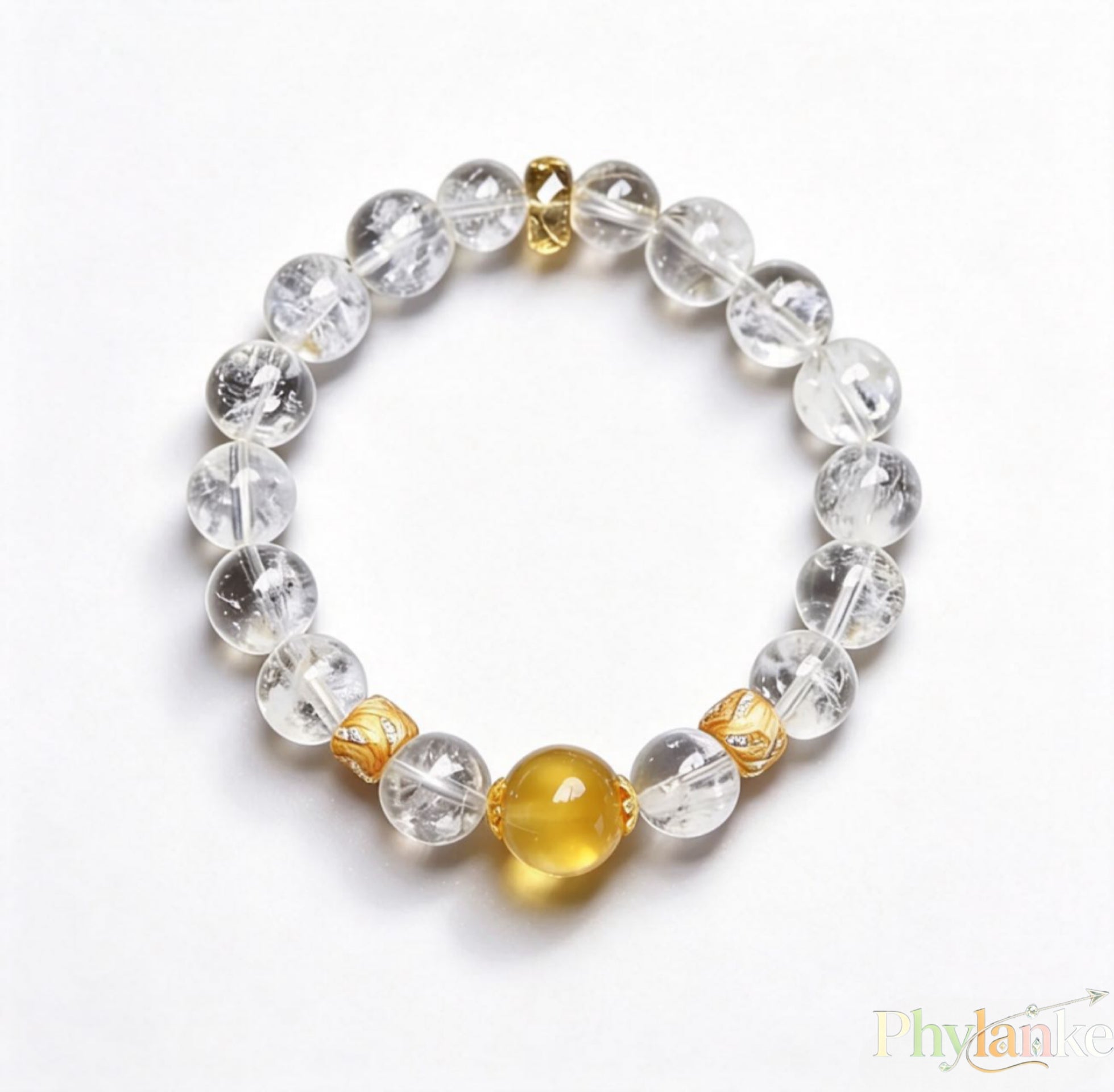 Purify & Prosper — White Azeztulite & Citrine