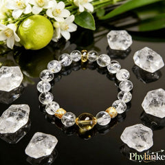 Purify & Prosper — White Azeztulite & Citrine