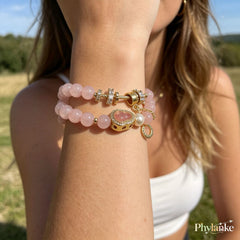 Petite Charms— (Pink/Light Purple/Yellow)Tiny Crystal & Lucky Gourd