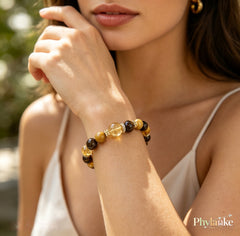 Fortune Keeper – Smoky Quartz, Citrine & Tiger’s Eye