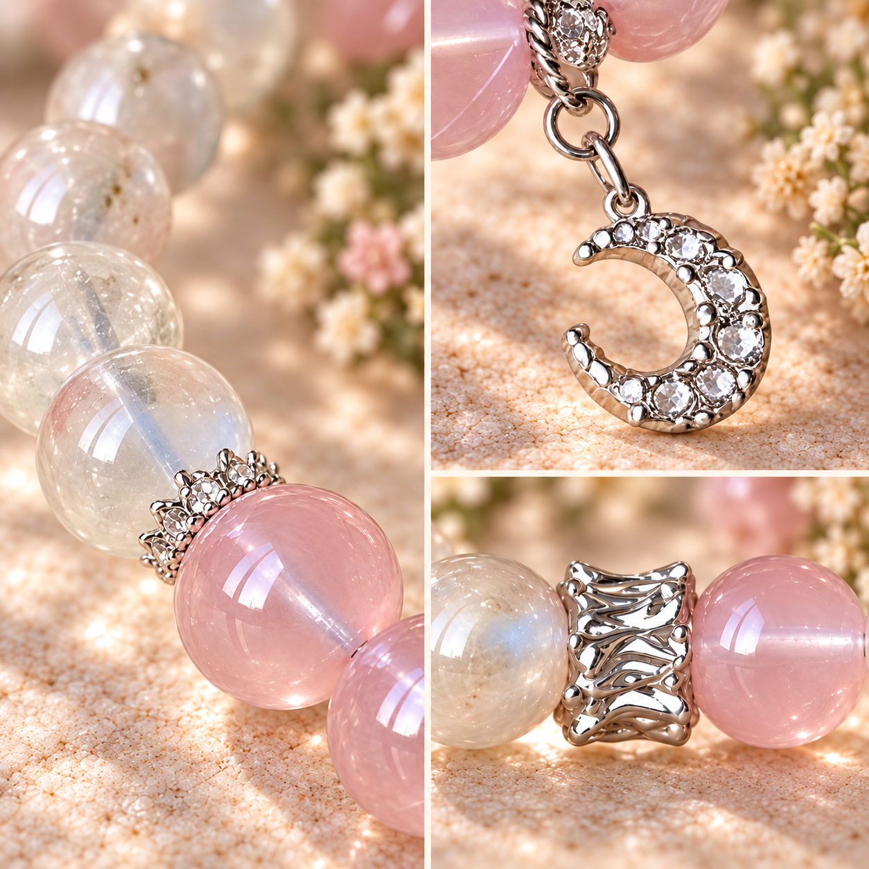 Love’s Carouse — Rose Quartz Bracelet for Self Love & Meaningful Connections