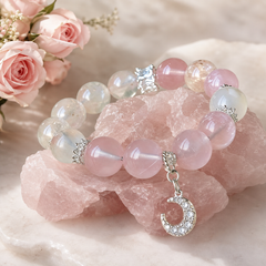 Love’s Carouse — Rose Quartz Bracelet for Self Love & Meaningful Connections