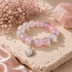 Love’s Carouse — Rose Quartz Bracelet for Self Love & Meaningful Connections